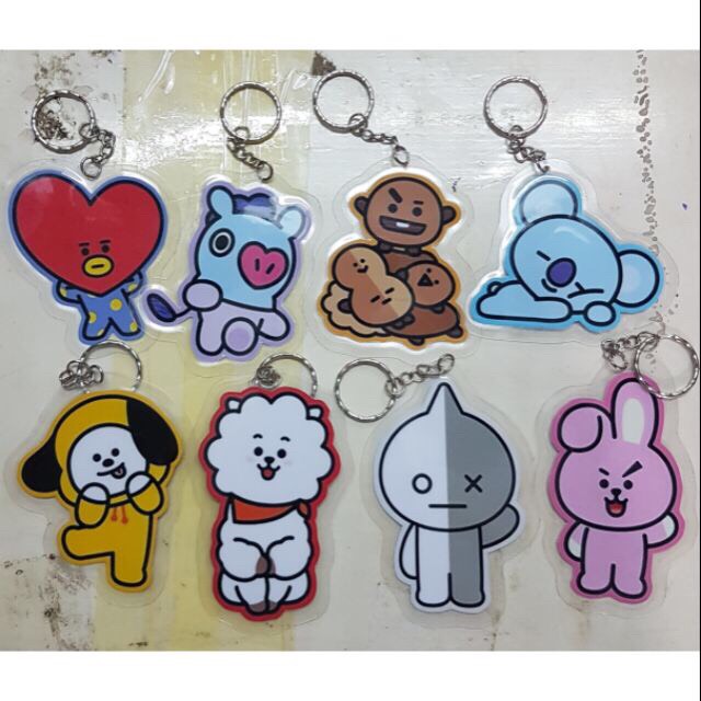 8 móc khóa biểu tượng BTS