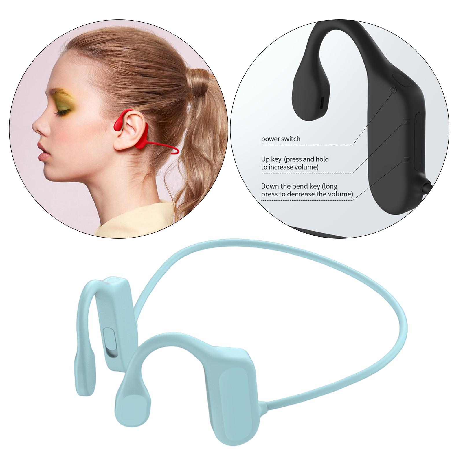 Bone Conduction Headphones Double Ears Headset for Driving Indoor Fitness