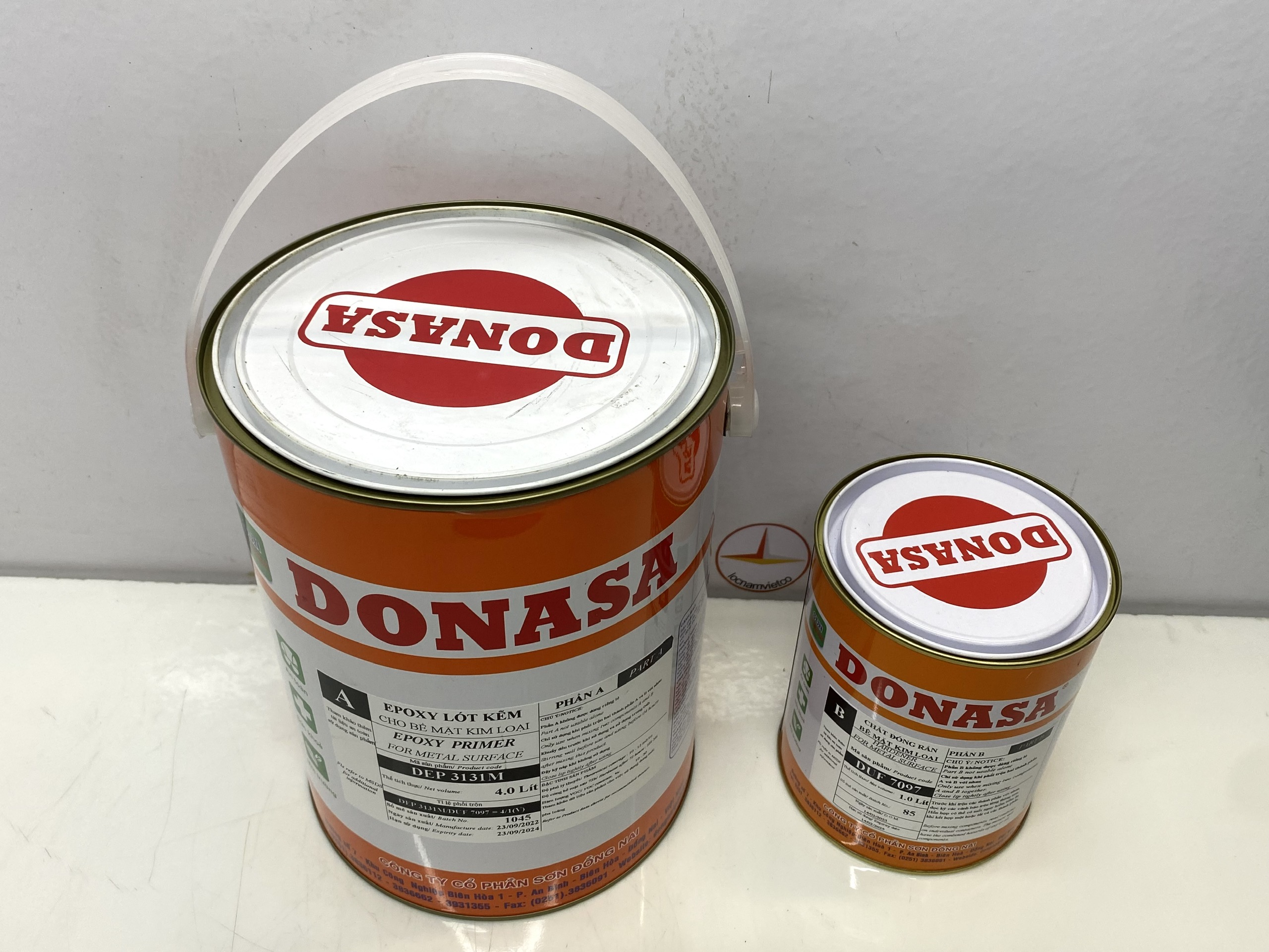 Sơn lót kẽm Epoxy Donasa DEP 3131M 5L/Bộ