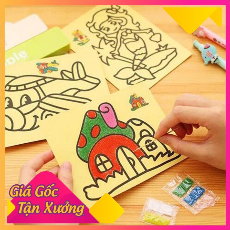 Combo 10 Tranh Cát Nhiều Hình Cho Bé Thỏa Sức Sáng Tạo TP'S