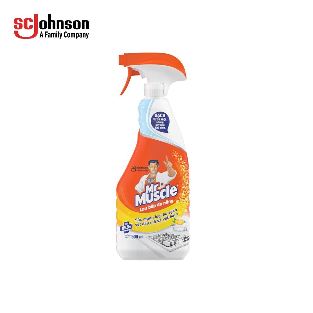 Tẩy đa năng Mr Muscle hương cam 500ml