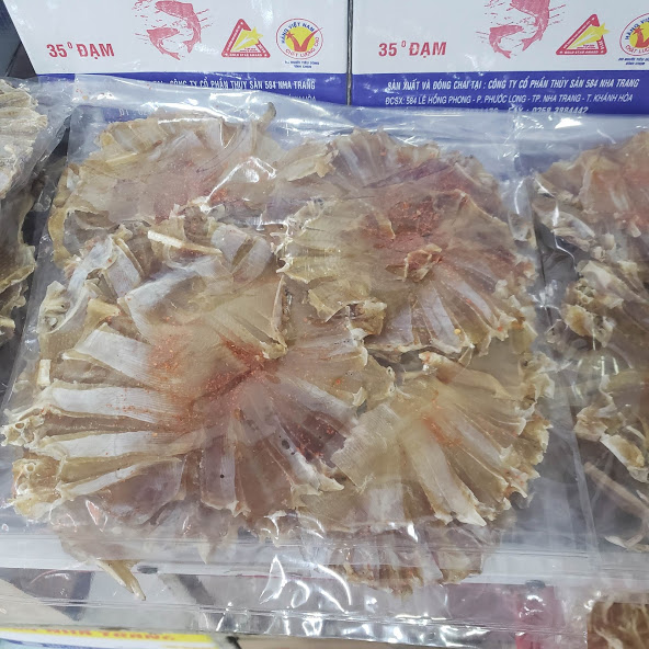 Đặc Sản Nha Trang - Cá Đuối Khô Nguyên Miếng, Seavy Gói 500 Gram