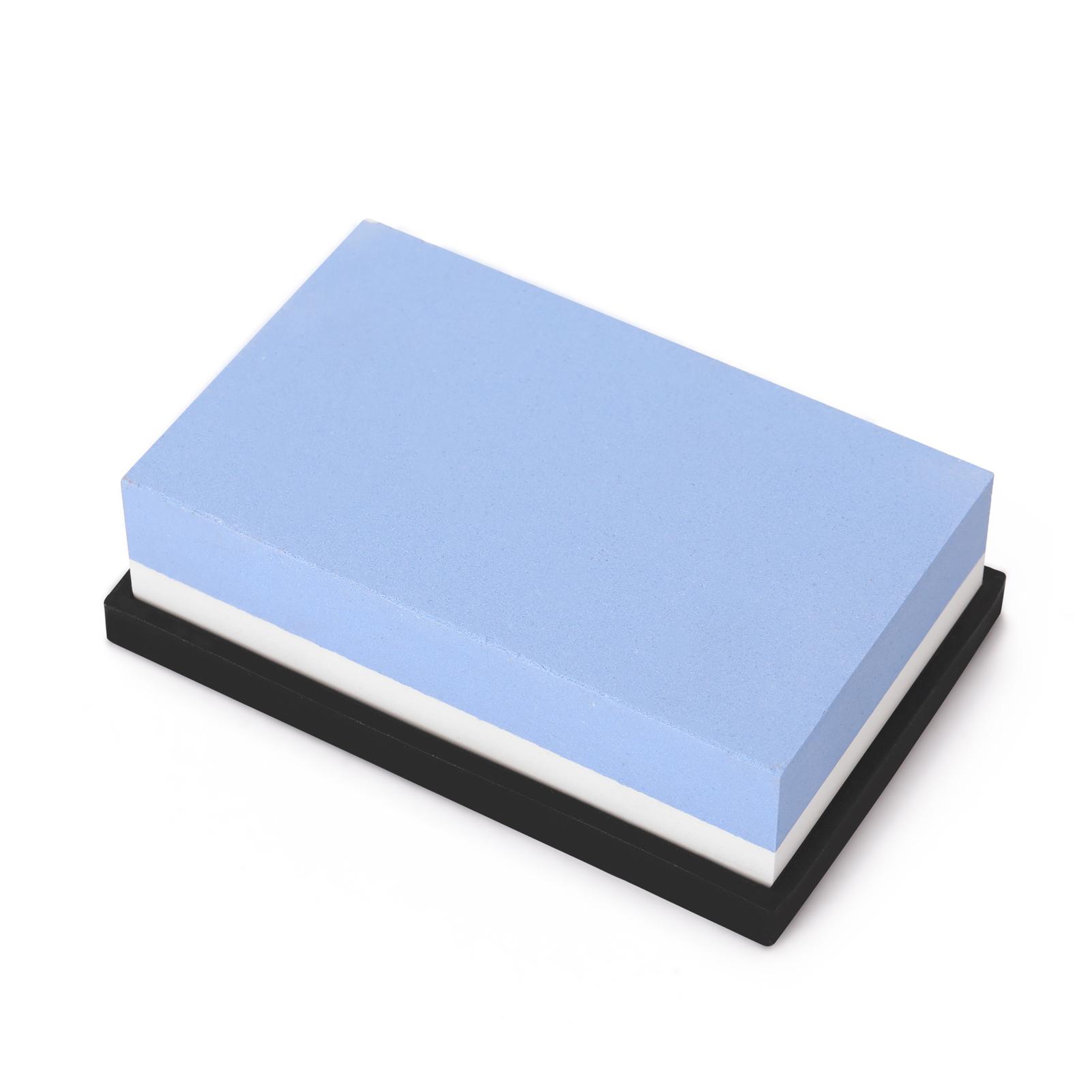 Portable Premium Whetstone Cut Sharpening Stone Household Cutter Sharpener Non Slip Base Cutter Sharpener