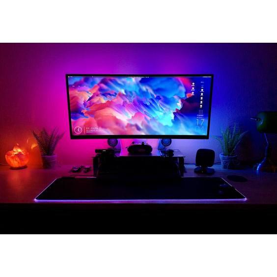 (Ambilight android , windows)Đèn led trang trí cảm biến ánh sáng và màu sắc theo nội dung trình chiếu trên màn hình hệ điều hành android, windows.