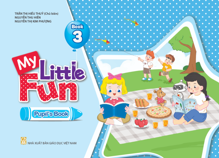 Bộ My Little Fun Book 3 Class book+Activity book (5-6 tuổi)