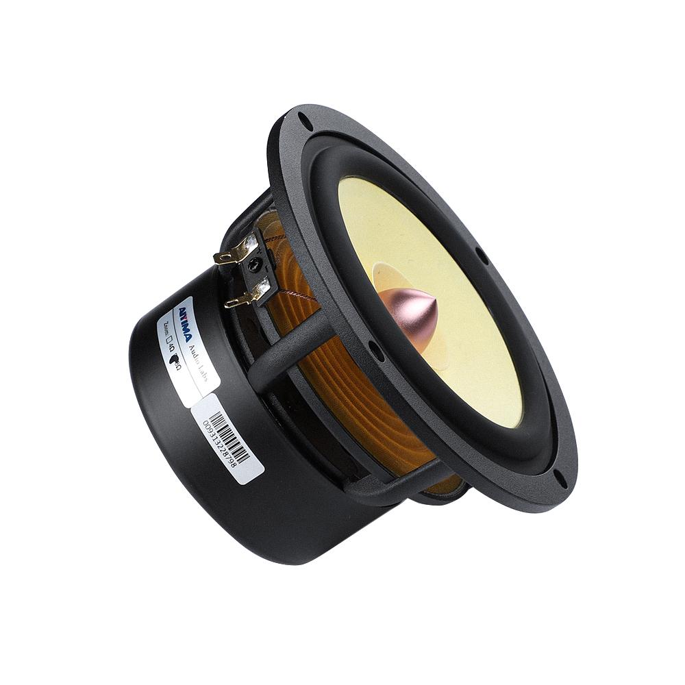 AIYIMA 1 Cái 5.25 Inch Toàn Dải Âm Thanh Loa 4 8 Ohm 50W Nhôm Nón Bullet Loa Kệ Sách HIFI Loa Rạp Hát Tại Nhà Color: 8 Ohm Speaker