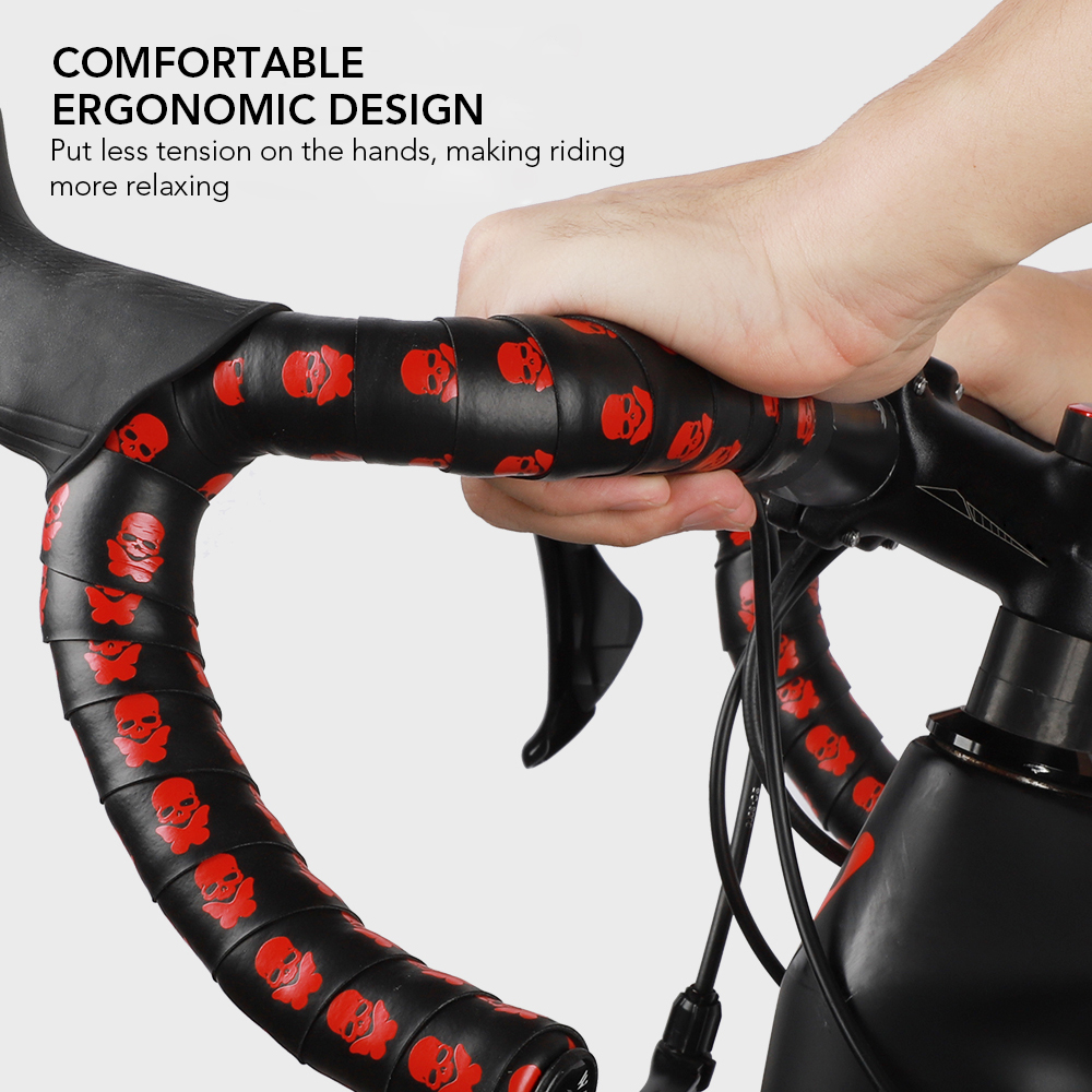 1 Cặp Dây Quấn Ghi Đông Xe Đạp EVA PU Không Trượt