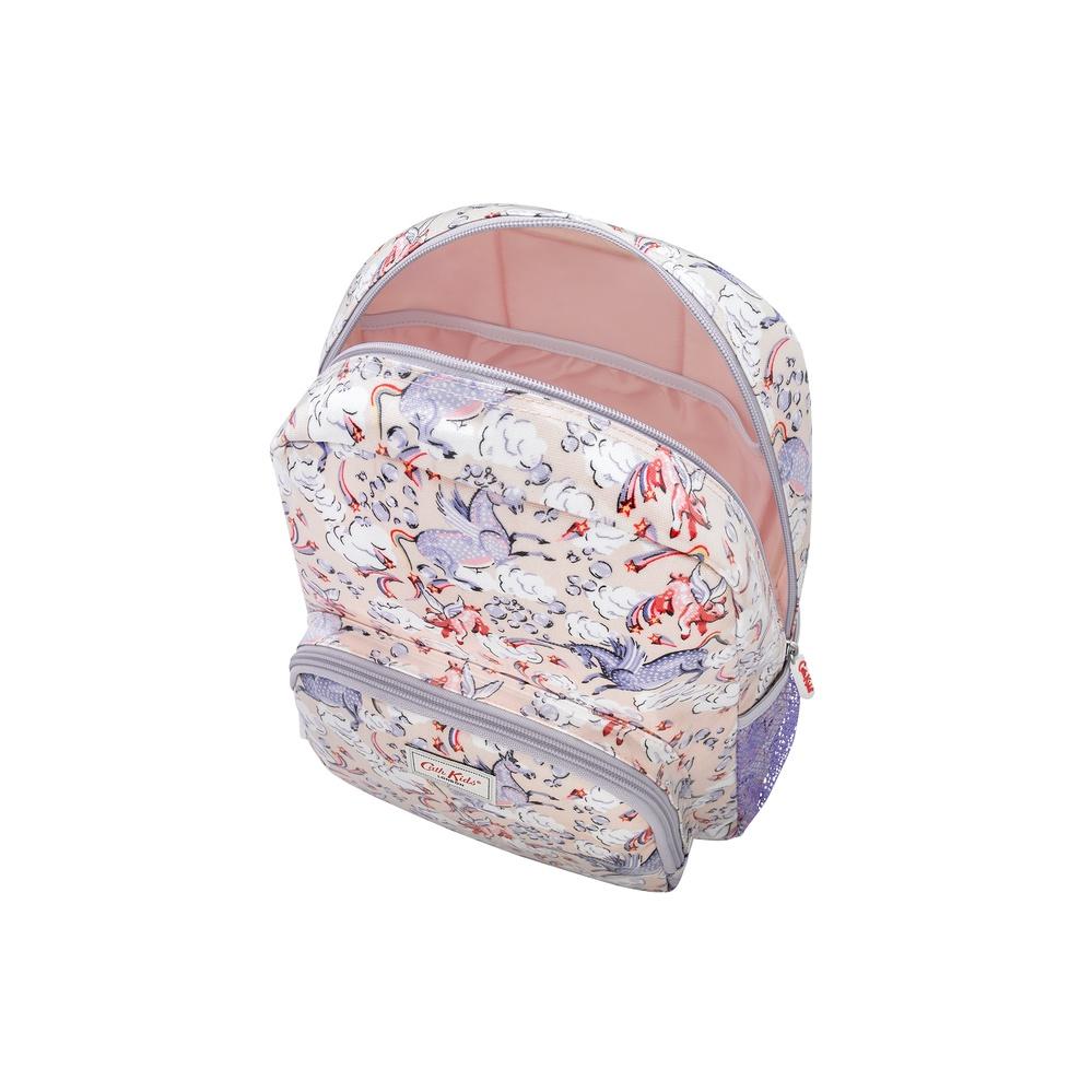 Cath Kidston - Ba lô cho bé/Kids Classic Large Backpack with Mesh Pocket - Unicorn - Pink -1040609