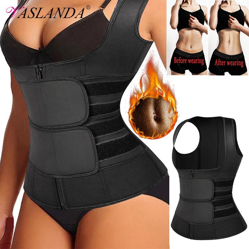 Phụ Nữ Eo Huấn Luyện Áo Vest Áo Xông Hơi Mồ Hôi Phù Hợp Với Nén Áo Sơ Mi Giảm Béo Tập Toàn Thân Cho Tập Cao Cấp Giảm Cân Định