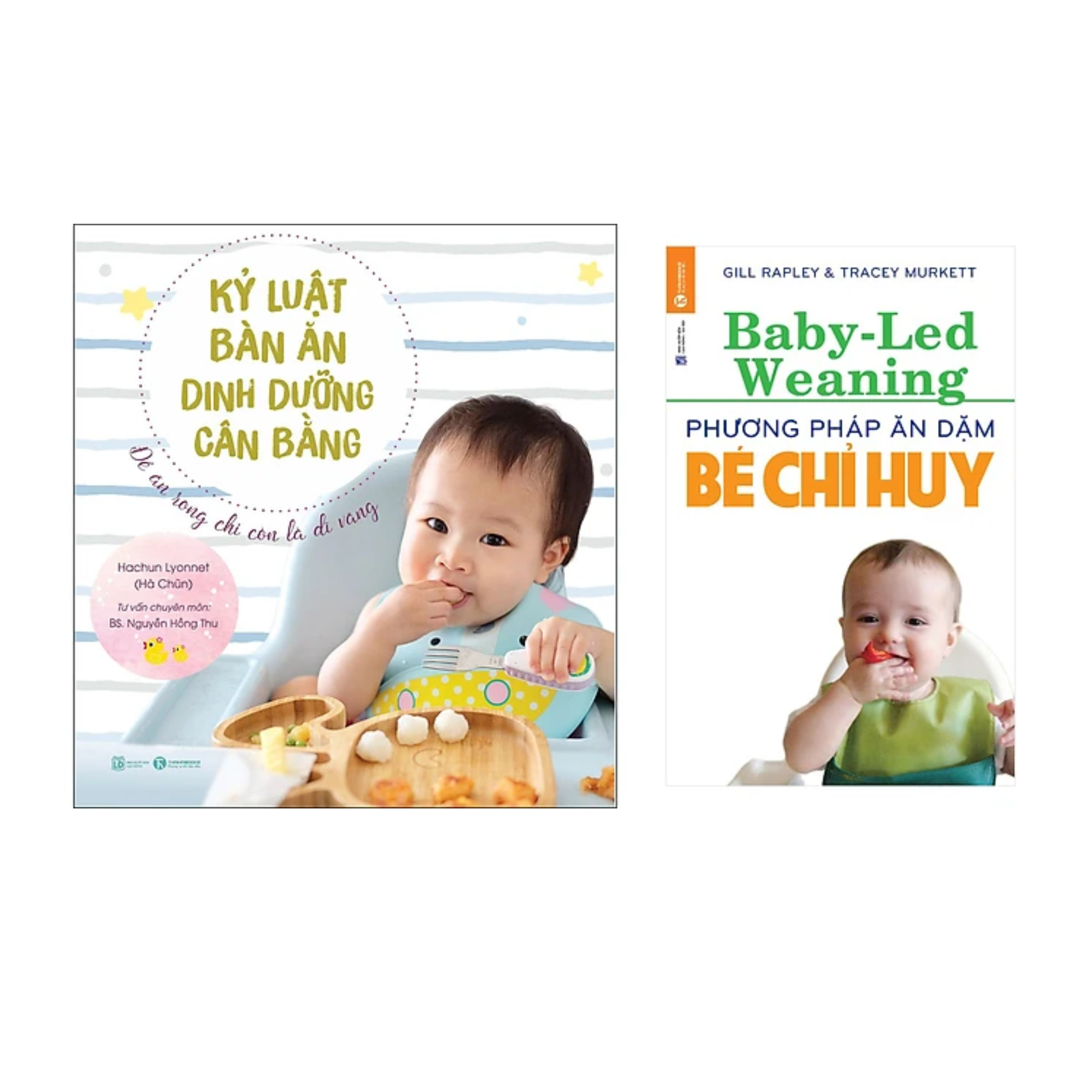 Combo 2Q Sách Ăn Dặm Cho Trẻ : Kỷ Luật Bàn Ăn - Dinh Dưỡng Cân Bằng + Phương Pháp Ăn Dặm Bé Chỉ Huy