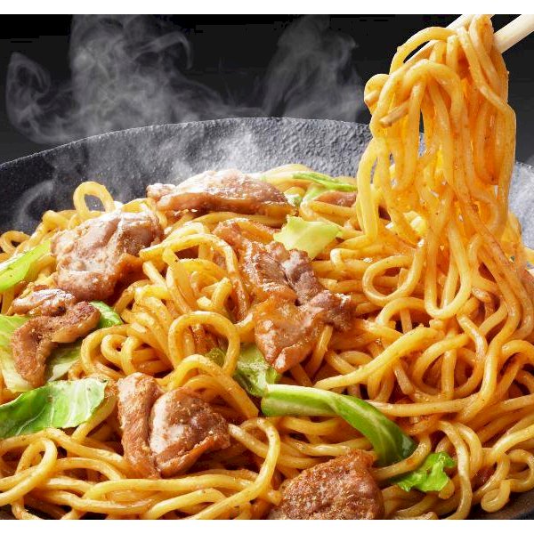 Mì Yakisoba tươi Itsuki 510g (Kèm gói súp - 3 phần ăn)