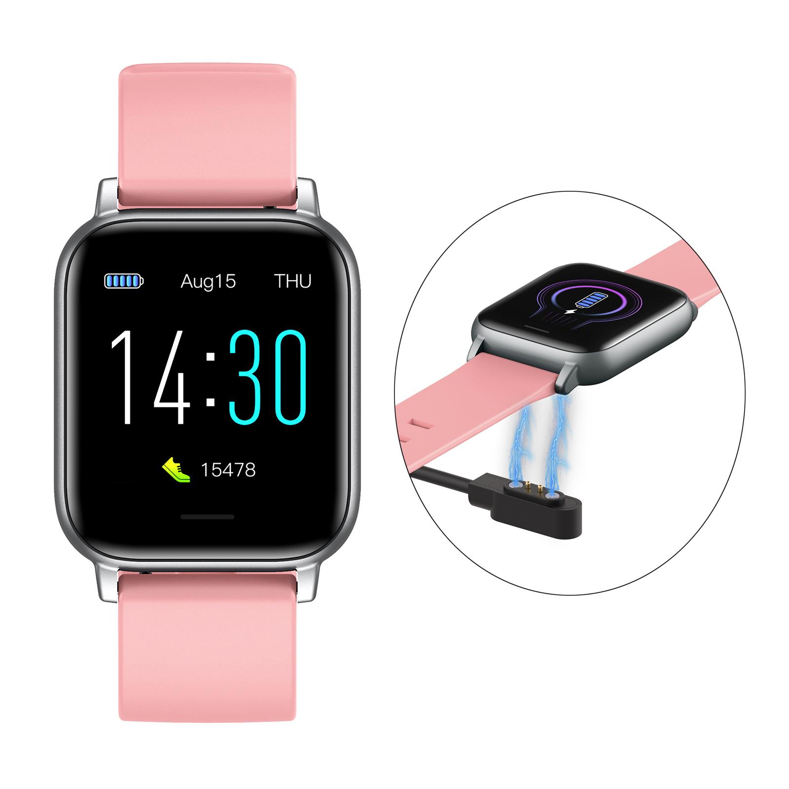 1.3in 2021 Men Fashion Bluetooth 5.0 Smart Watch Sleep Monitor Pedometer Waterproof 170mAh