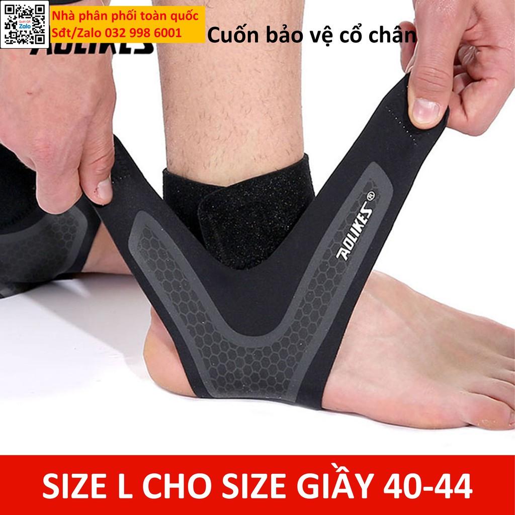 Băng cổ chân, đai bảo vệ mắt cá chân chống bong gân chính hãng Aolikes chinhhang