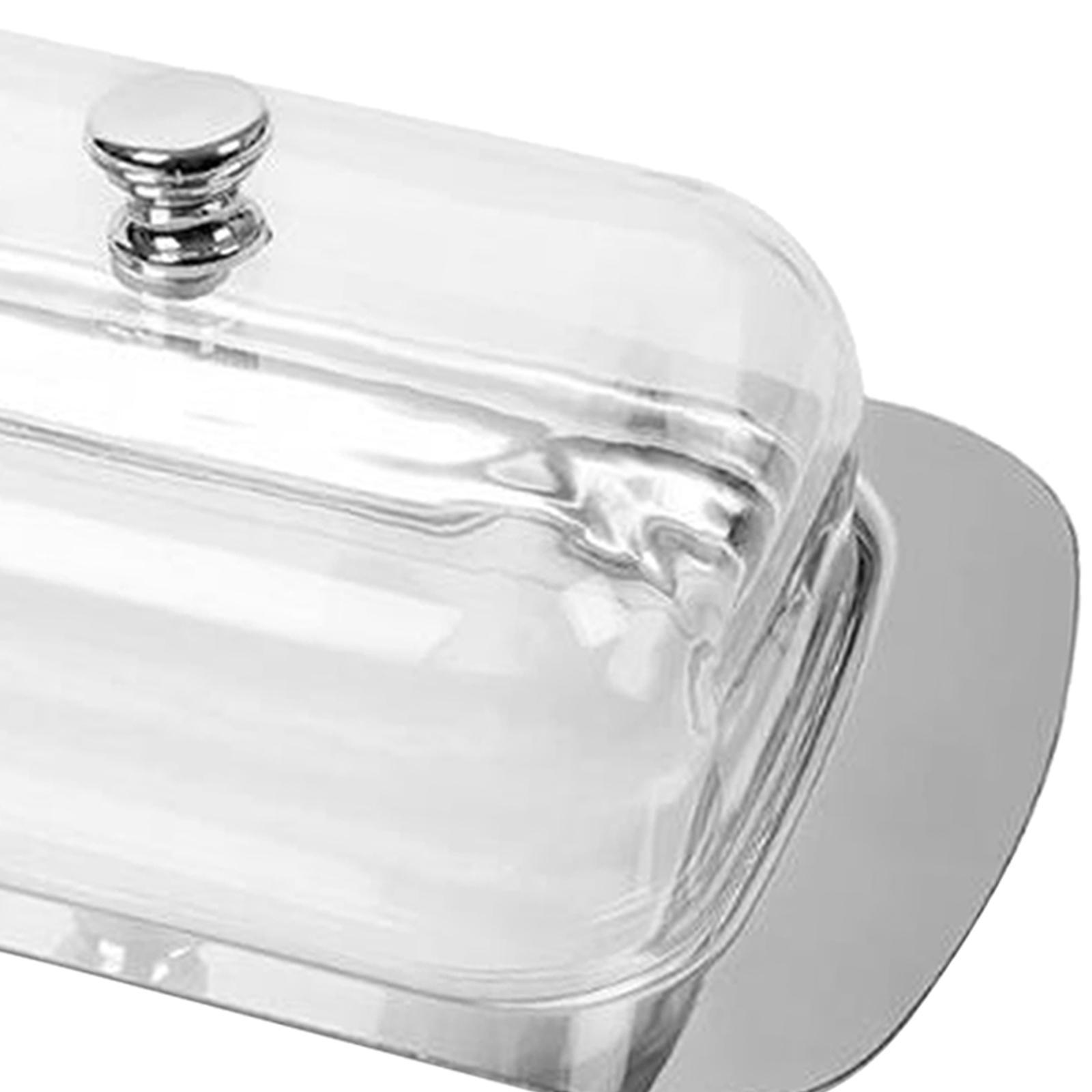 Butter Dish with Lid Butter Storage Box for Fridge Kitchen Countertop Baking