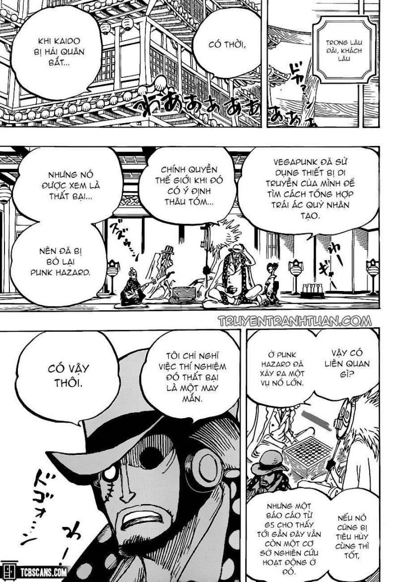 đảo hải tặc - one piece chapter 1007 14