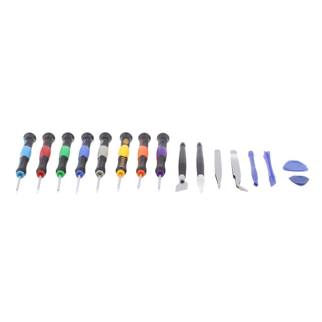 16 in 1 Repair Opening Pry Tools Screwdriver Kit for iPhone Samsung Macbook