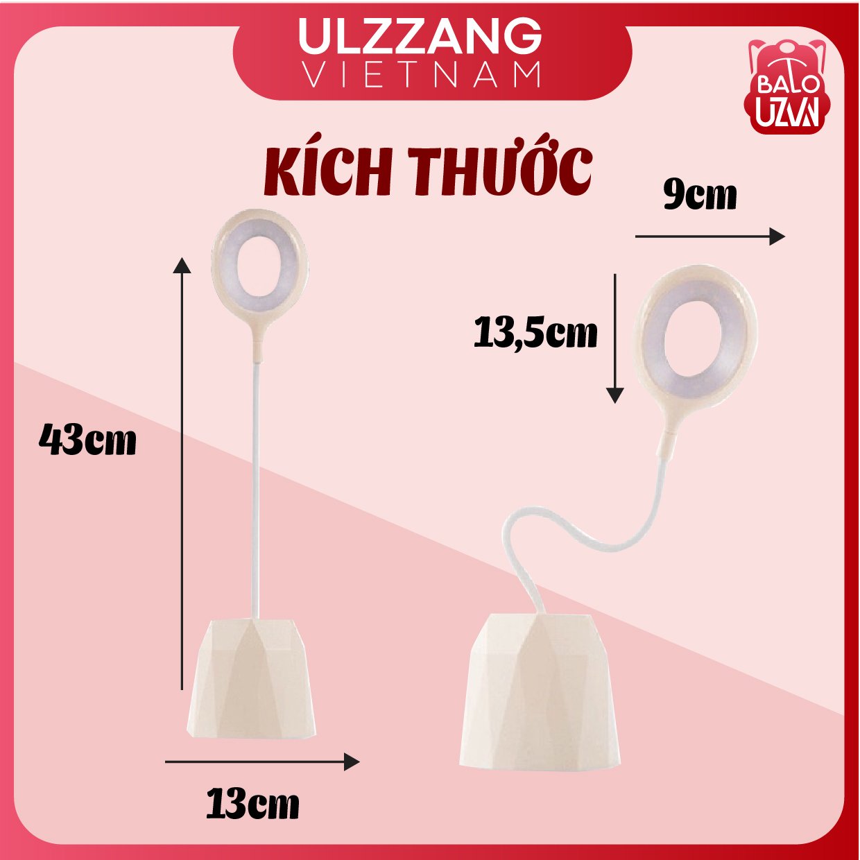 Đèn học để bàn chống cận tích điện , đèn mini cảm ứng đa năng cho bé 3 chế độ sáng.