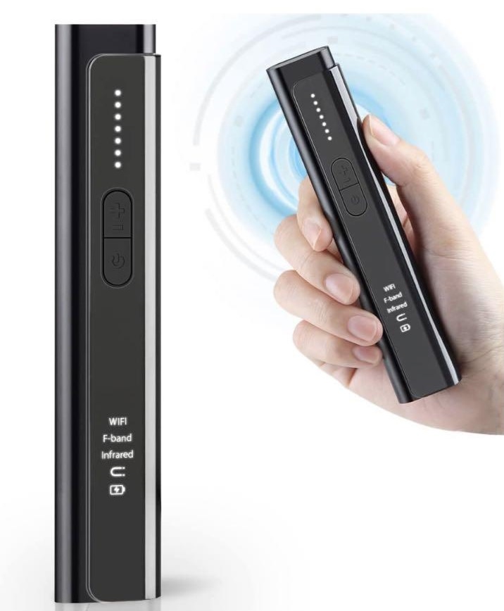ROGTZ - Máy Dò Camera, Ghi Âm WT16 Dải tần quét rộng 50MHz - 6GHz Dò tín hiệu Wifi RF Radio GPS Sóng điện thoại Nhỏ gọn Tiện lợi Dễ sử dụng Riêng Tư Văn phòng Nhà ở Khách sạn Phòng Thay đồ An toàn - Hàng Chính Hãng