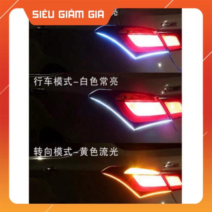 LED MÍ SILICON 2 CHẾ ĐỘ XI NHAN CHẠY ĐUỔI AUDI 60CM HÀNG CAO CẤP