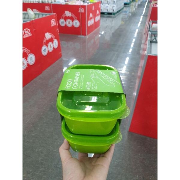 Sét 2 Hộp Bảo Quản Thực Phẩm P&Q Cao Cấp 800ml