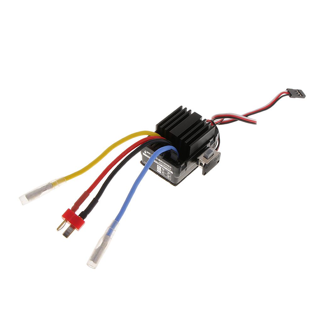 Chống Nước Chải 40A ESC Fwd/Tái Bản Xây Dựng trong 5 V/2A BEC cho Xe đua Thuyền Mô Hình
