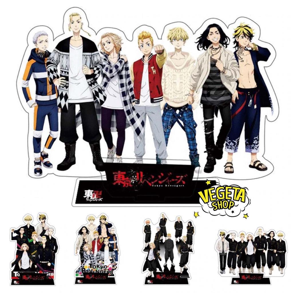 Mô Hình Tượng Standee Acrylic Mica 2 mặt - Tokyo Revengers - Takemichi Mikey Draken Baji Kazutora Mitsuya Hinata Chifuyu