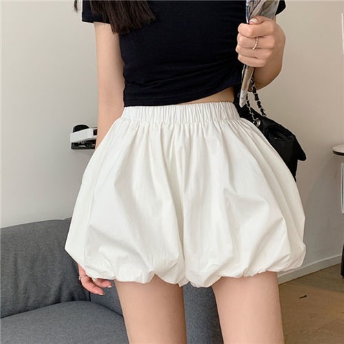 Quần đùi nữ bí, quần nữ ngắn chất voan đẹp mềm mịn size S M L SKUQ-38A