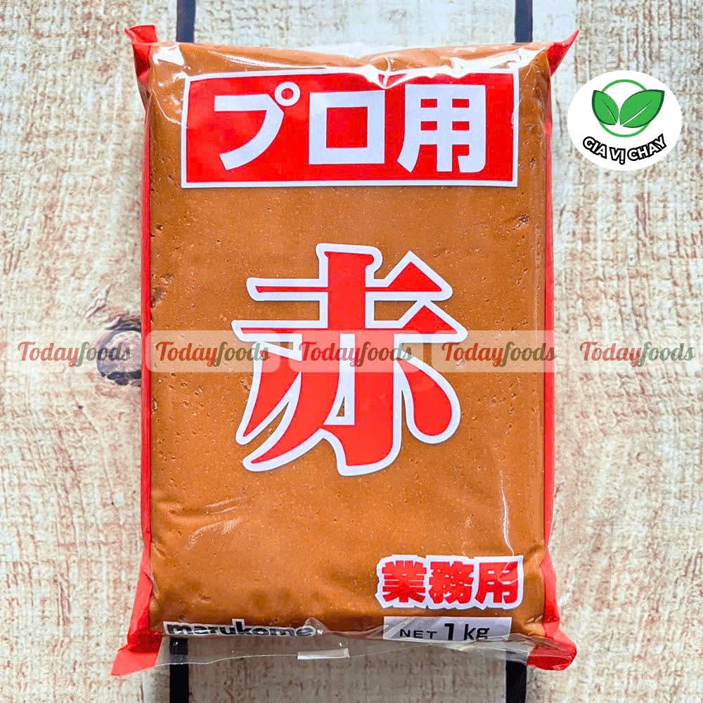 Tương Miso Đỏ Marukome (Nhật Bản) 1KG ( Gia Vị Chay ) - Tương đậu lên men [ Aka Miso / Red Miso ]