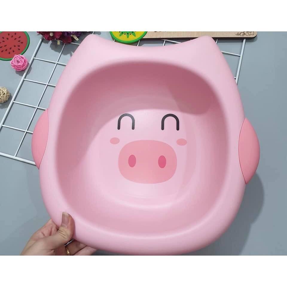 Chậu Rửa Mặt Lợn Xinh Xắn Cho Bé