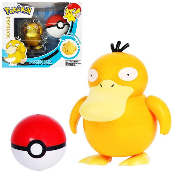 Đồ Chơi Bóng Pokemon Biến Hình - Vịt Psyduck - Pokemon Toys ZC8914E