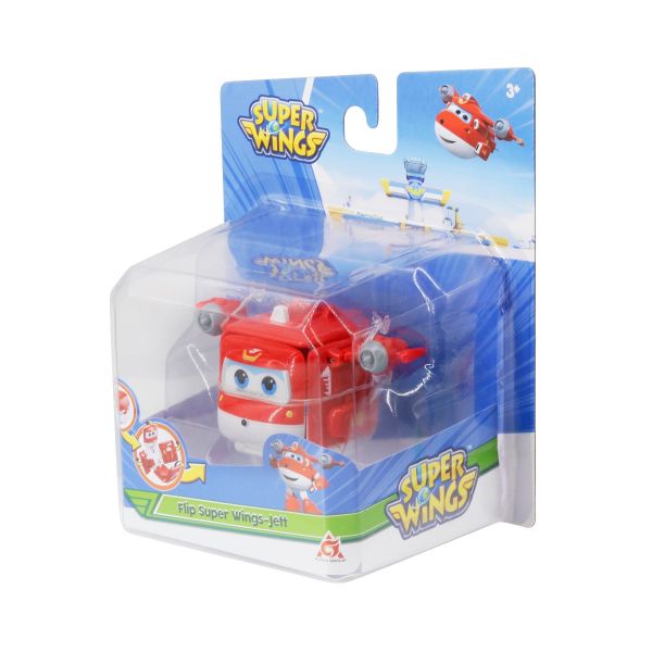 Đồ chơi mô hình SUPERWINGS Hộp biến hình Super wings- Jett tia chớp YW740571