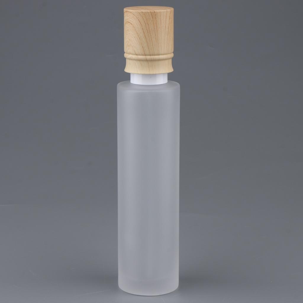 Empty Frosted Glass Spray Bottle Cosmetic Makeup Refillable Travel Perfume Toner Container