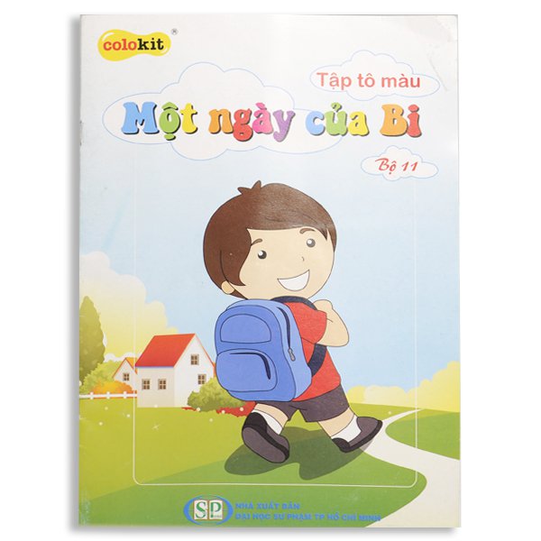 Tập tô màu. Bộ 11: Một ngày của Bi