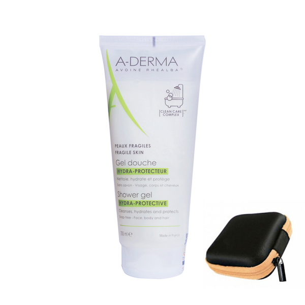 A-Derma Hydra Protective Shower Gel: Gel tắm gội dịu nhẹ (200ml)