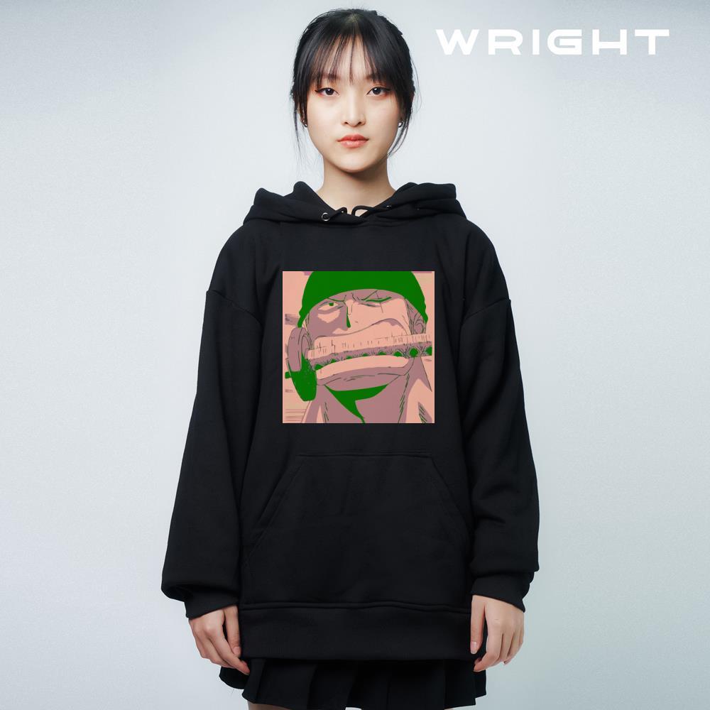 Áo hoodie anime zoro roronoa one piece cực chất đẹp Wright oversize unisex