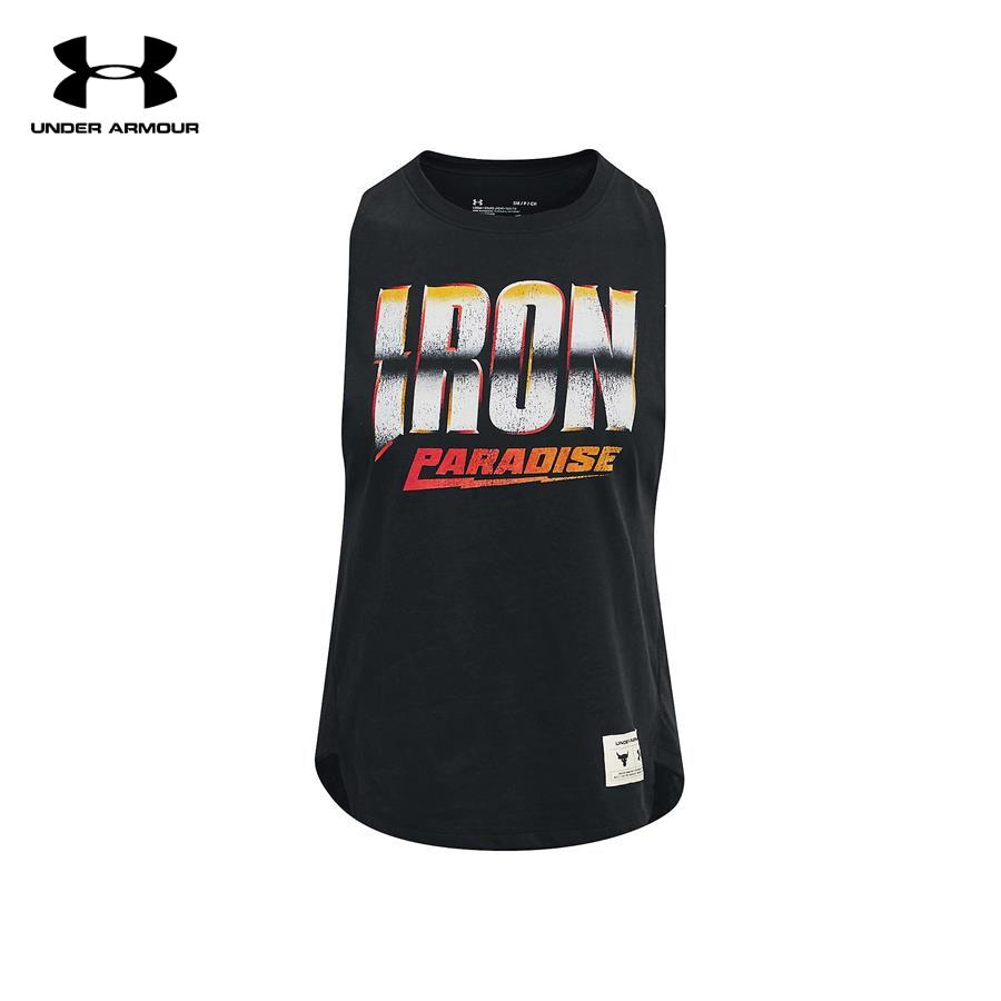 Áo ba lỗ thể thao nữ Under Armour Project Rock Iron - 1361065-001