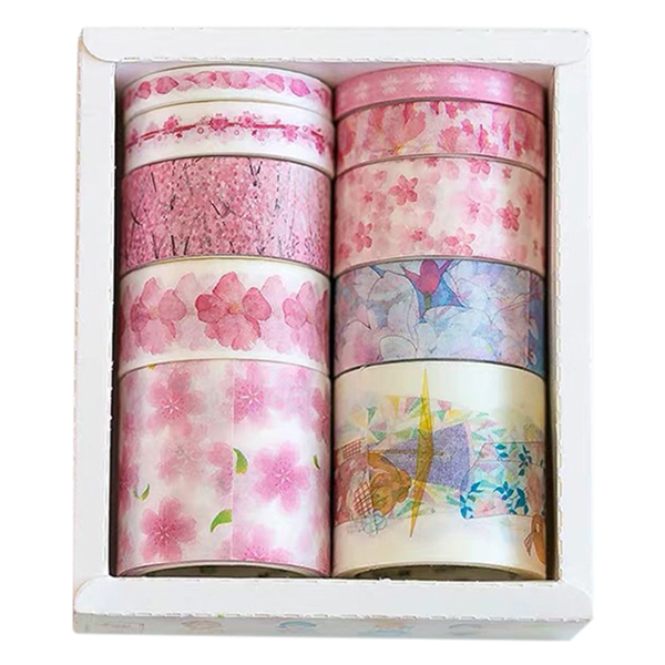 Bộ 10 Băng Keo Trang Trí Washi Tape The Wind Blows