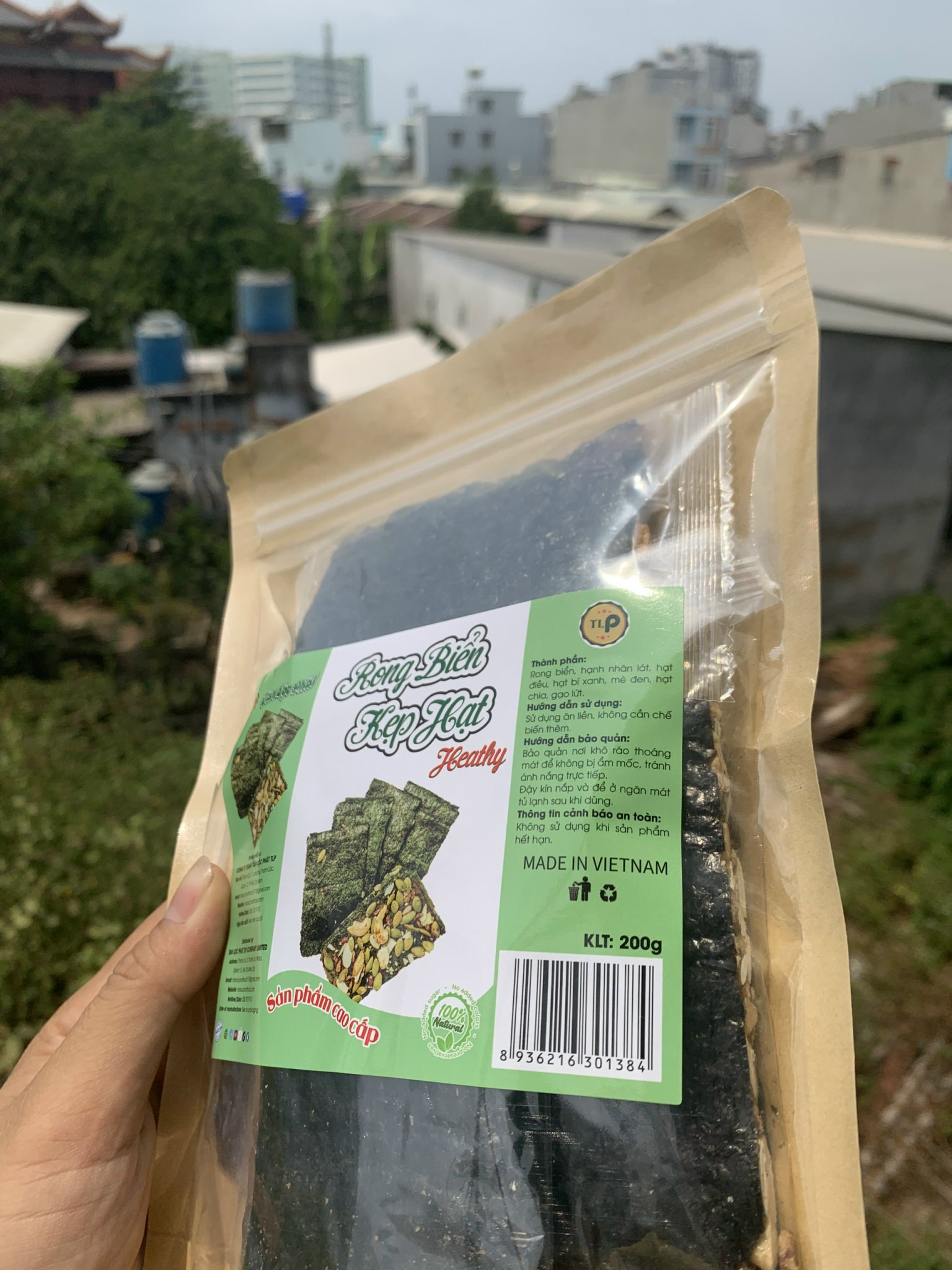 RONG BIỂN KẸP HẠT TÂN LỘC PHÁT BỊCH 200G