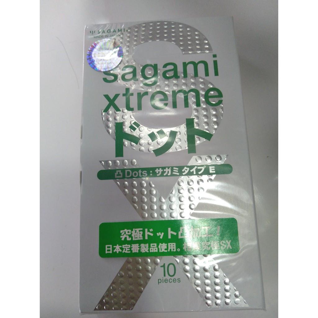 Bao cao su Nhật bản Gai, Siêu Mỏng Sagami Extreme White hộp 10 cái