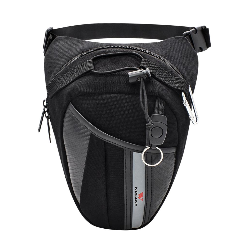 Multi Pockets Cycling Bag Running Sports Gym Waist Pouch & Adjustable Belt