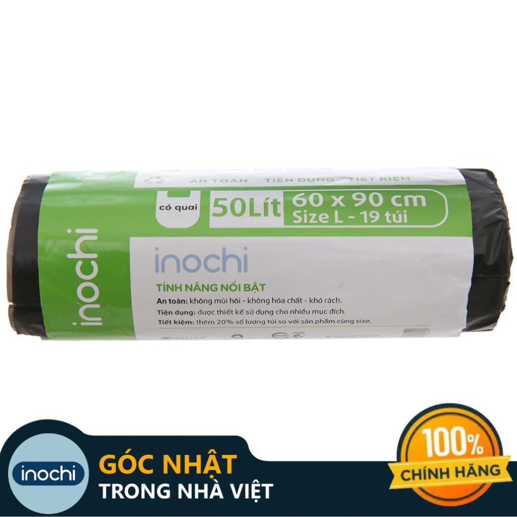 (INOCHI siêu rẻ) Túi rác đen tự hủy cuộn 10L, 25L, 50L