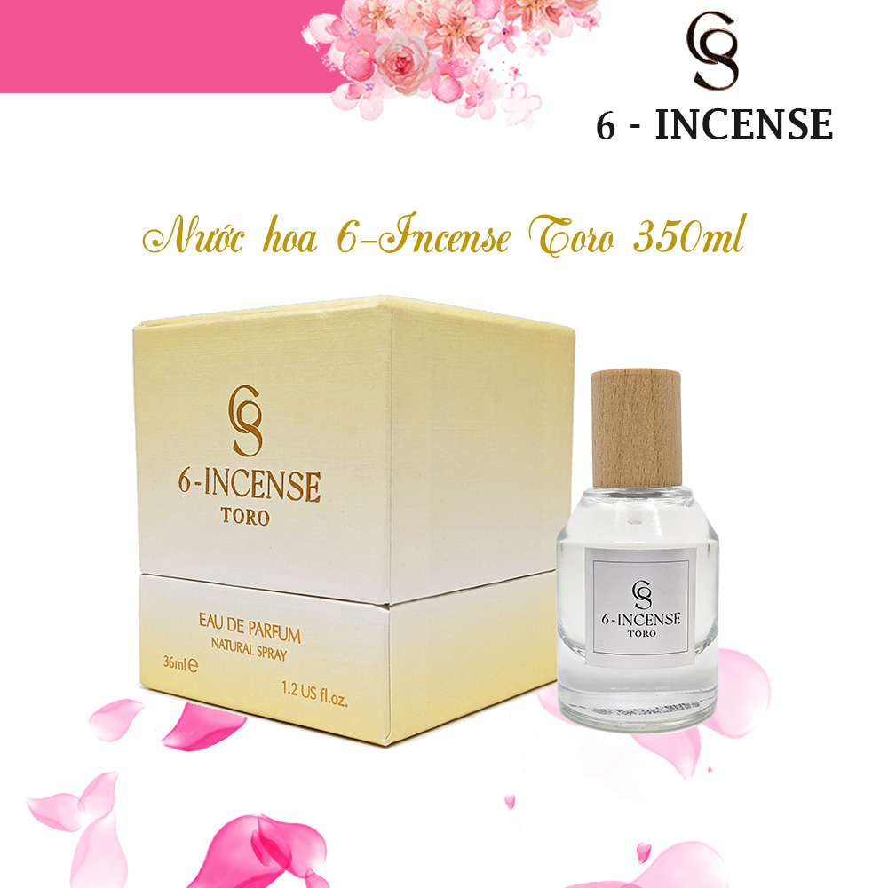 Nước hoa 6-Incense TORO Hương Thiên Nhiên 36ml