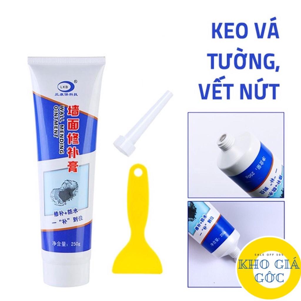 Mua Keo Vá Tường Chống Thấm LKB 250gr - Trám Trét Vết Nứt Khe Hở Tường -  Chống Mốc Ẩm Làm Sạch Tường | Tiki