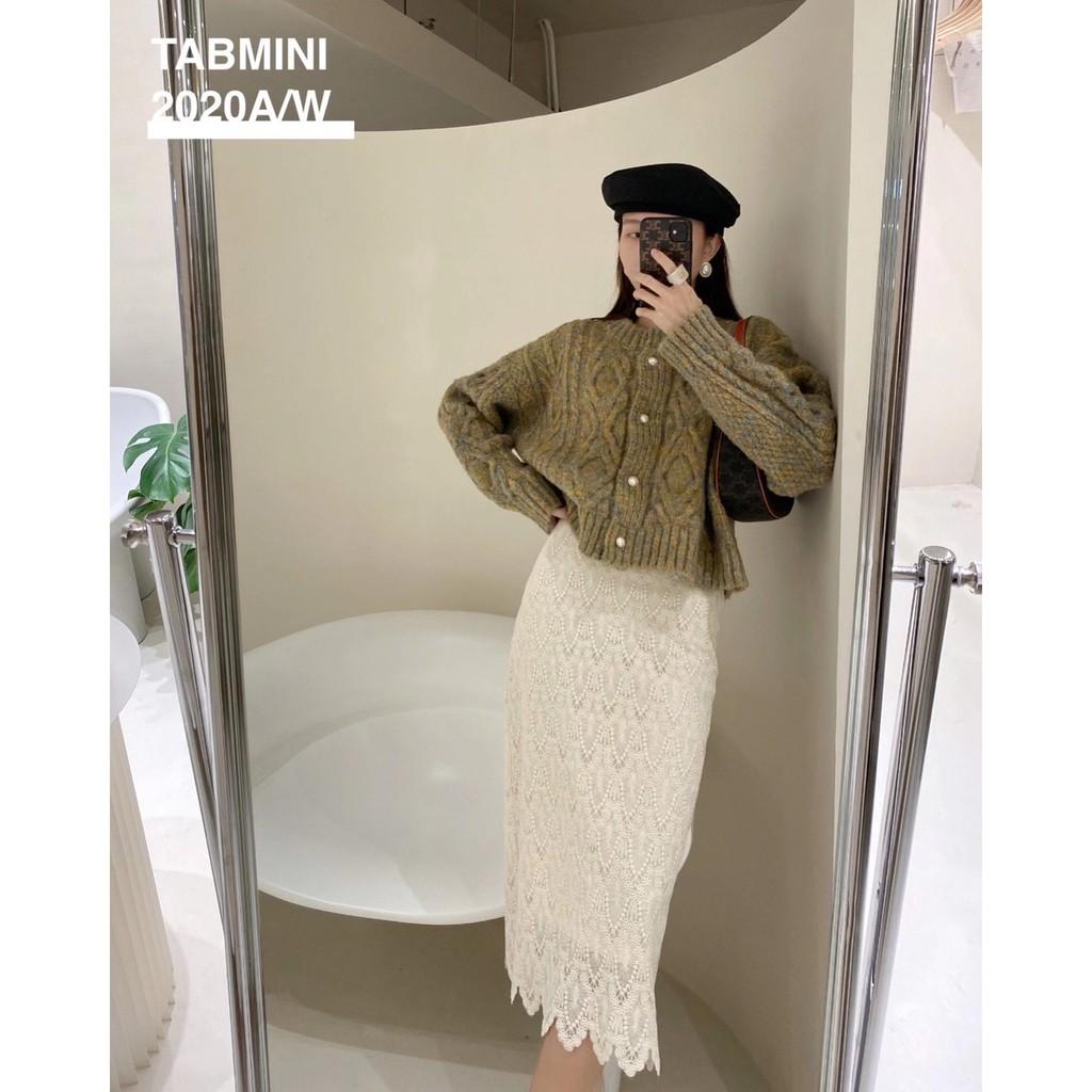 Áo len cardigan thừng ngắn