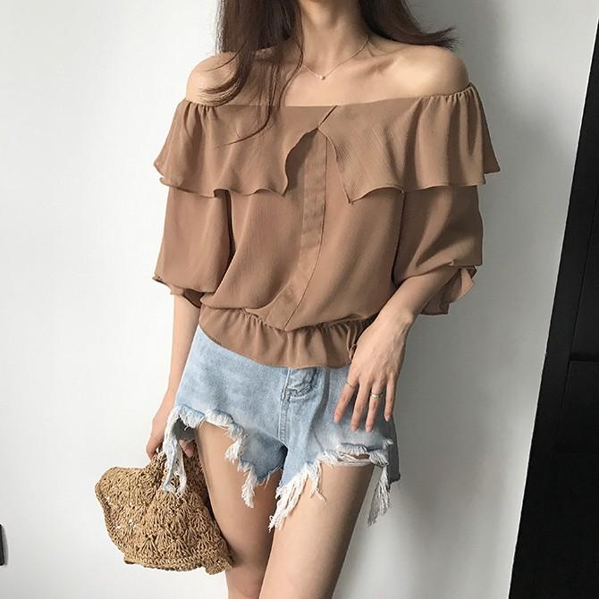 TK260-ÁO VOAN TRỄ VAI BÈO TAY LỠ S-6XL