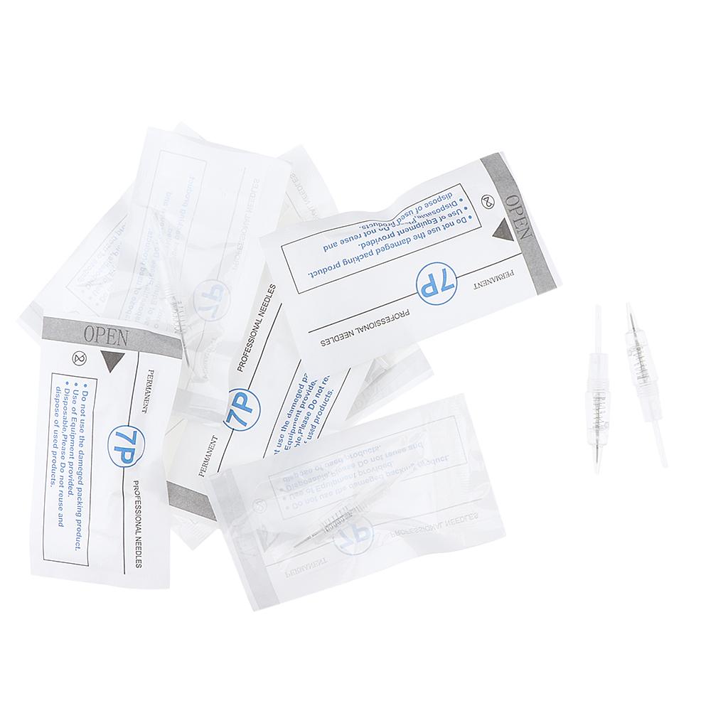 10Pcs Healthy & Safety Pre-sterilized Disposable Microblading Pen Permanent Makeup Needles