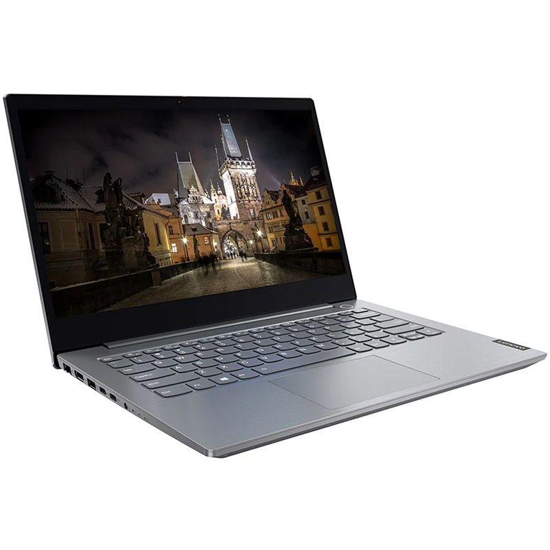 Laptop Lenovo ThinkBook 14-IML 20RV00B4VN (Core i5-10210U/ 4GB DDR4 2666MHz/ 256GB SSD M.2 NVMe/ 4GB DDR4 2666MHz/ DOS) - Hàng Chính Hãng