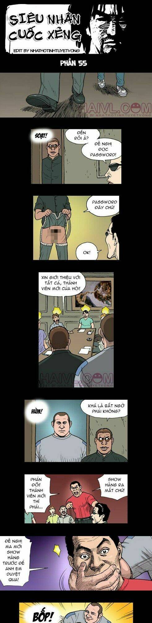 siêu nhân cuốc xẻng chapter 55 1