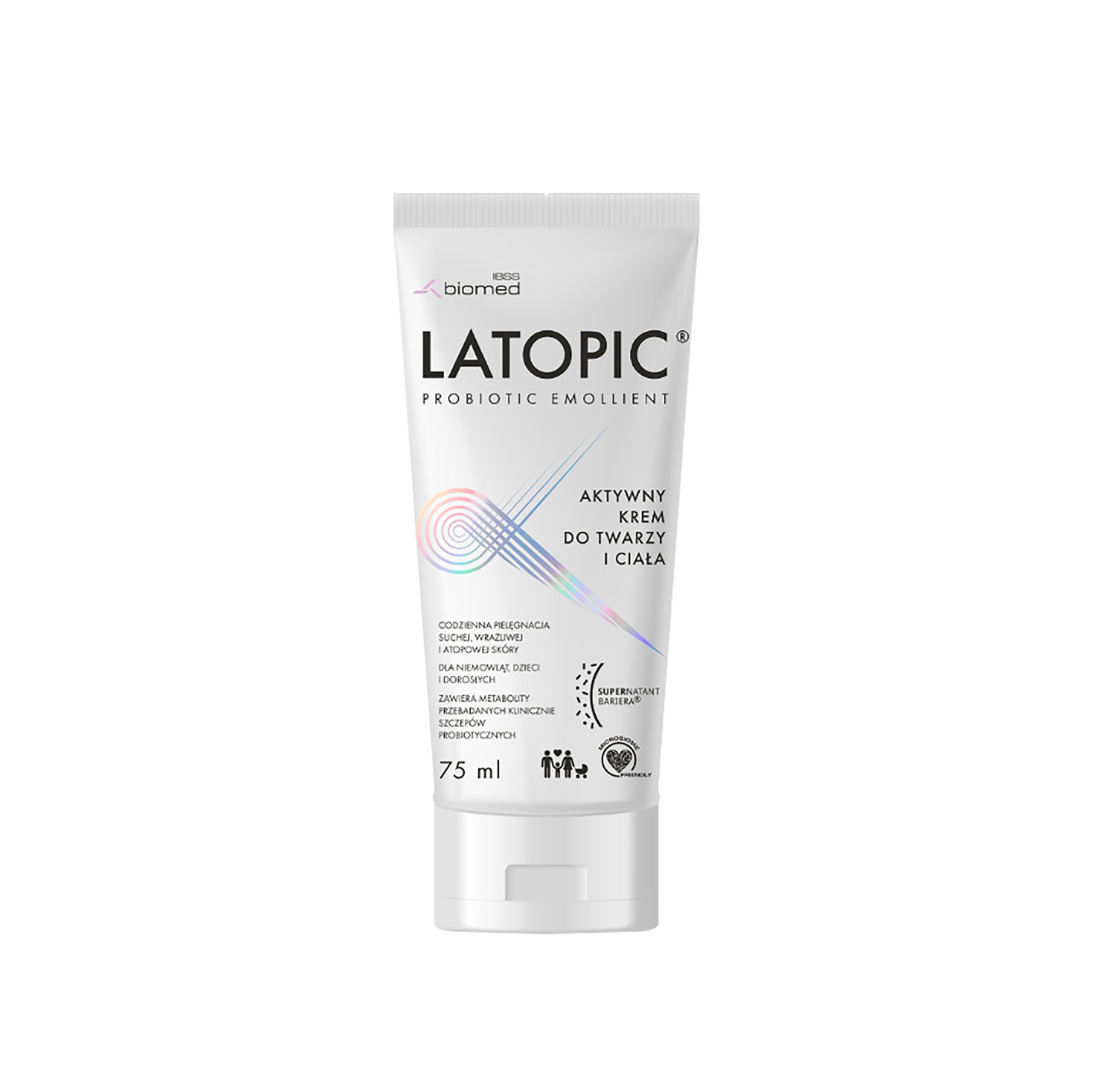 Kem Dưỡng Ẩm Làm Dịu Ngứa Cho Da Dị Ứng, Kích Ứng Latopic Face And Body Cream 75ml