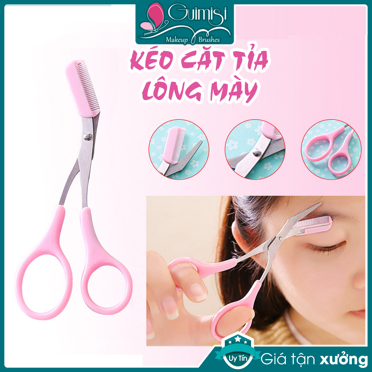 Kéo Cắt Tỉa Lông Mày, Lông Mi, Tóc Mái Brow Class Mini